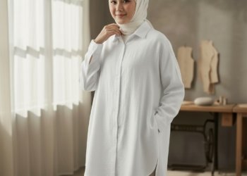 Basic Keten Gömlek Beyaz